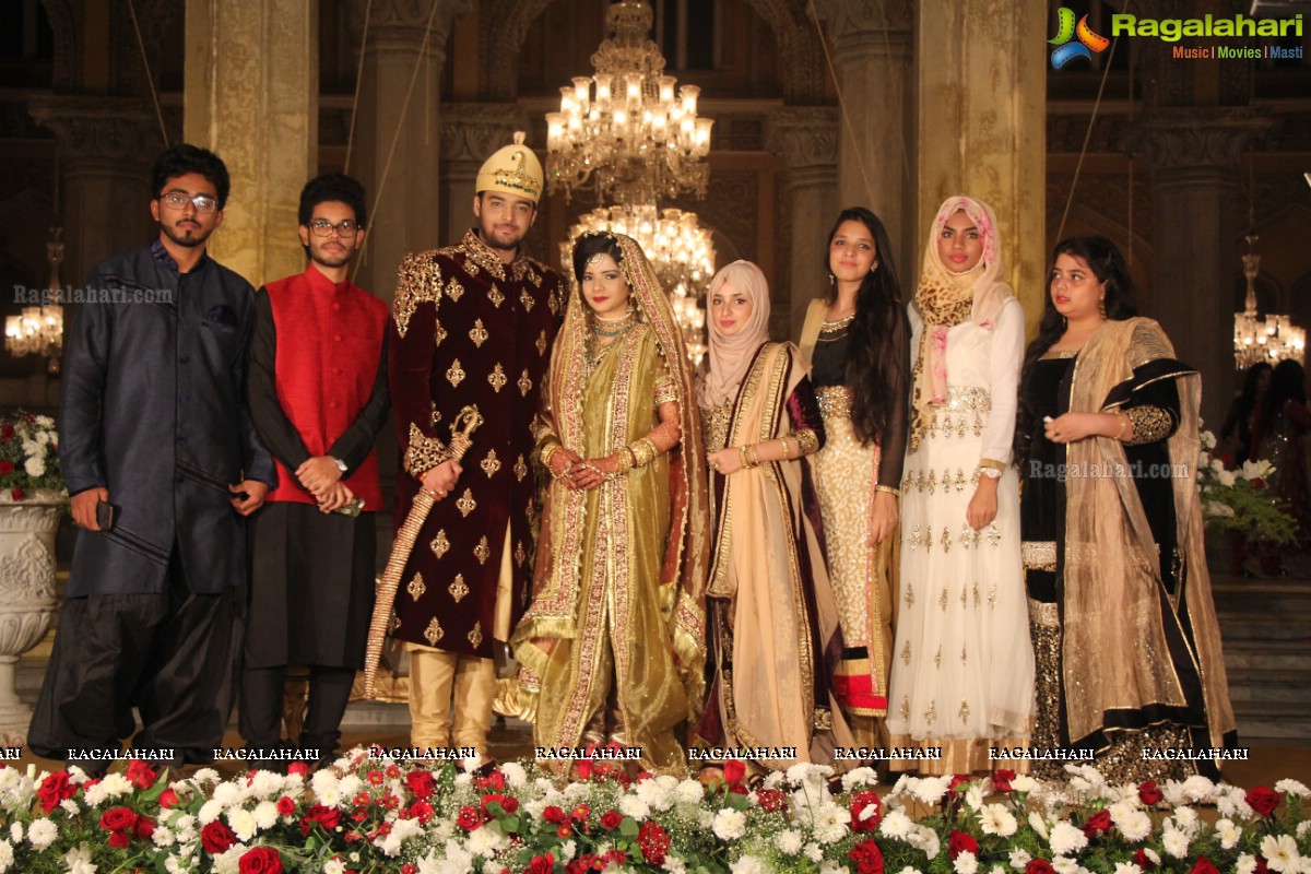 Grand Wedding Ceremony of Sahebzadi Feroze Jahan Begum-Syed Abbas Ali at Chowmahalla Palace, Hyderabad