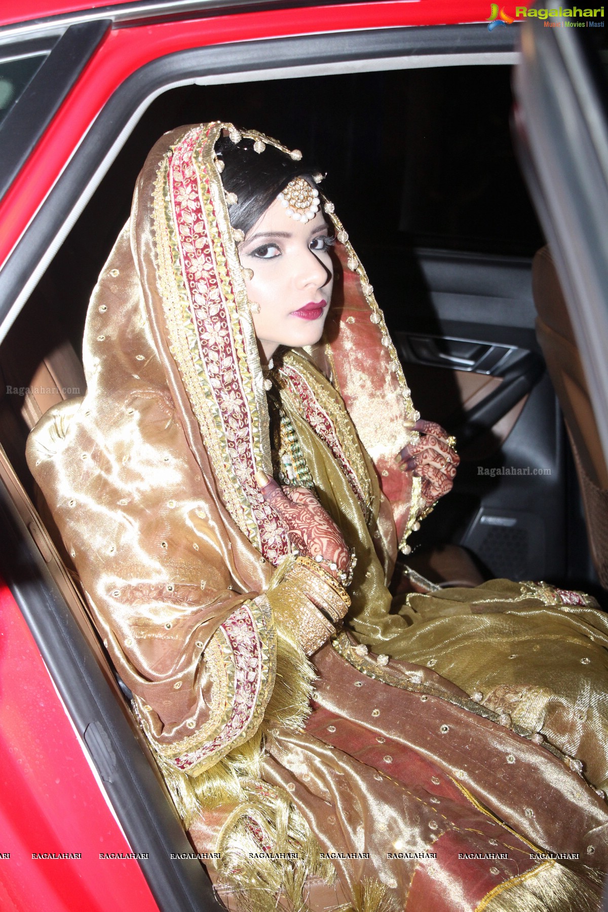 Grand Wedding Ceremony of Sahebzadi Feroze Jahan Begum-Syed Abbas Ali at Chowmahalla Palace, Hyderabad