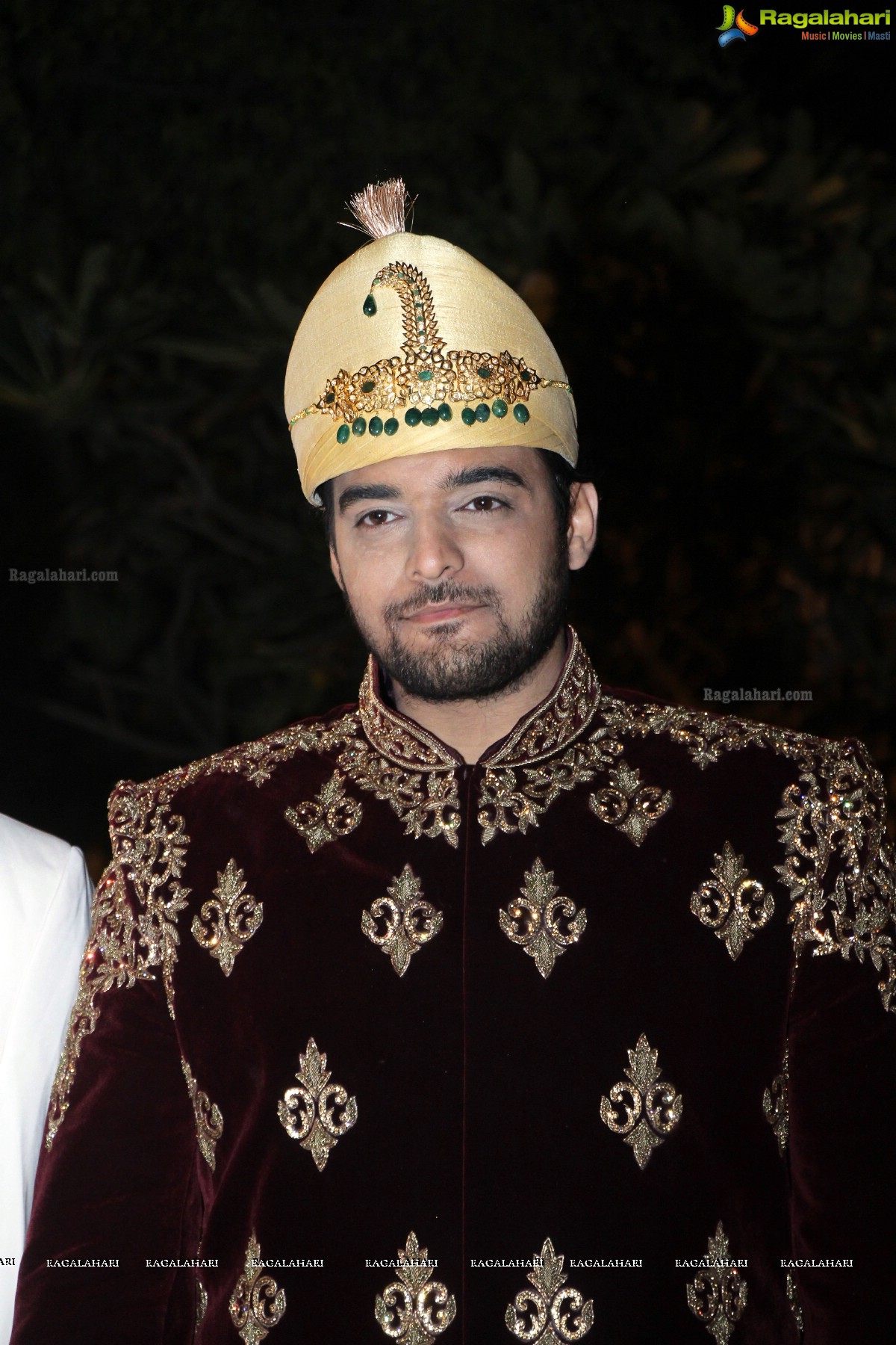 Grand Wedding Ceremony of Sahebzadi Feroze Jahan Begum-Syed Abbas Ali at Chowmahalla Palace, Hyderabad