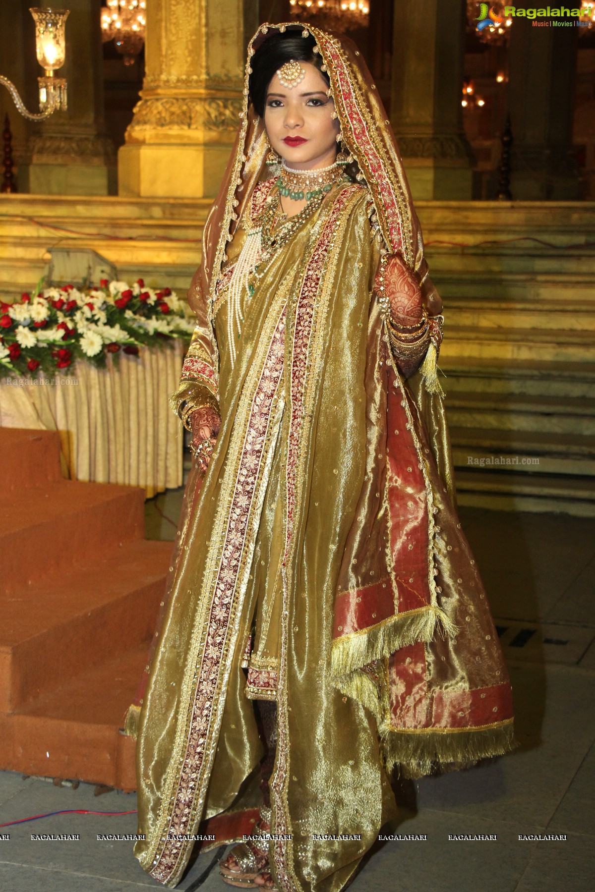 Grand Wedding Ceremony of Sahebzadi Feroze Jahan Begum-Syed Abbas Ali at Chowmahalla Palace, Hyderabad