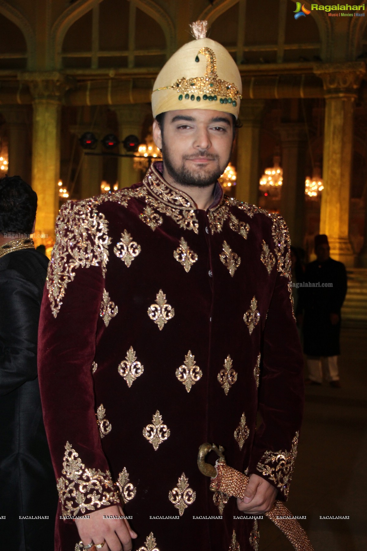 Grand Wedding Ceremony of Sahebzadi Feroze Jahan Begum-Syed Abbas Ali at Chowmahalla Palace, Hyderabad