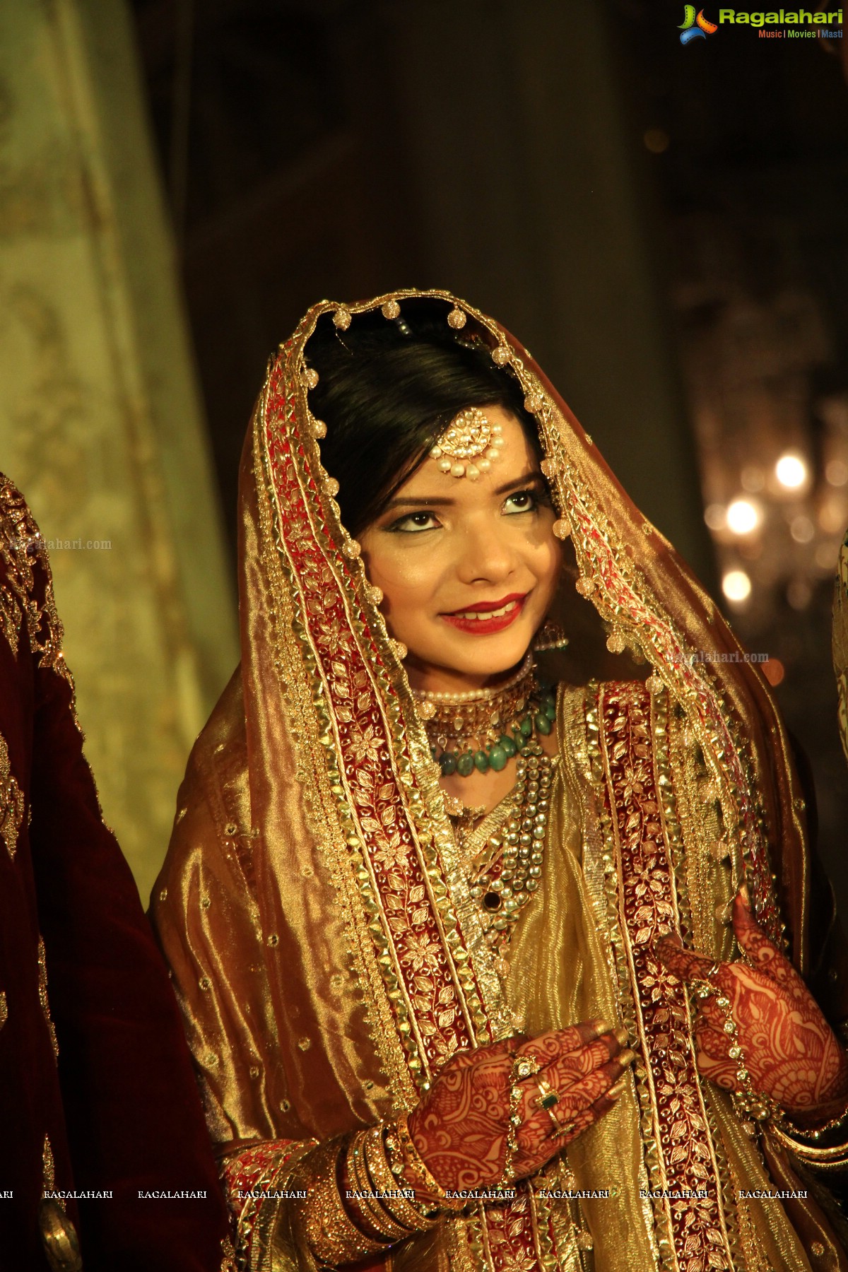 Grand Wedding Ceremony of Sahebzadi Feroze Jahan Begum-Syed Abbas Ali at Chowmahalla Palace, Hyderabad