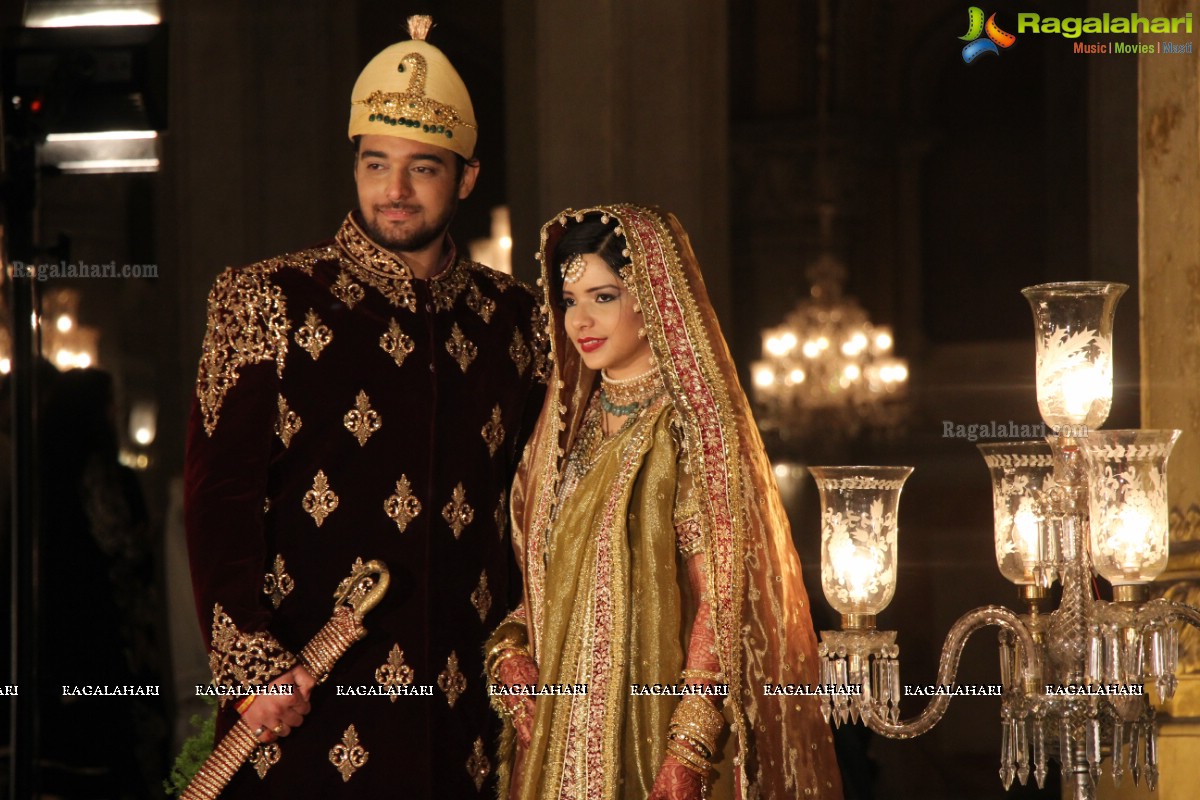 Grand Wedding Ceremony of Sahebzadi Feroze Jahan Begum-Syed Abbas Ali at Chowmahalla Palace, Hyderabad