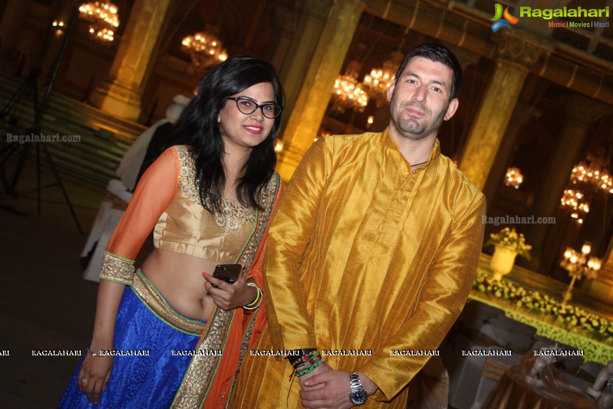 Grand Wedding Ceremony of Sahebzadi Feroze Jahan Begum-Syed Abbas Ali at Chowmahalla Palace, Hyderabad