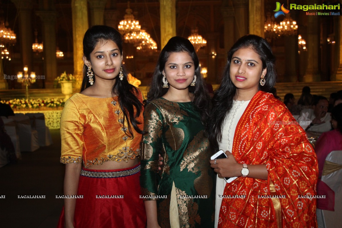 Grand Wedding Ceremony of Sahebzadi Feroze Jahan Begum-Syed Abbas Ali at Chowmahalla Palace, Hyderabad