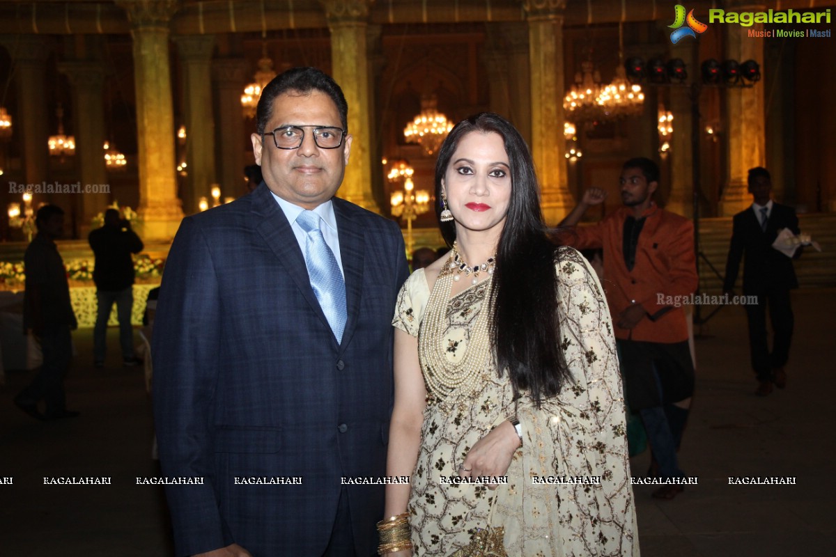 Grand Wedding Ceremony of Sahebzadi Feroze Jahan Begum-Syed Abbas Ali at Chowmahalla Palace, Hyderabad