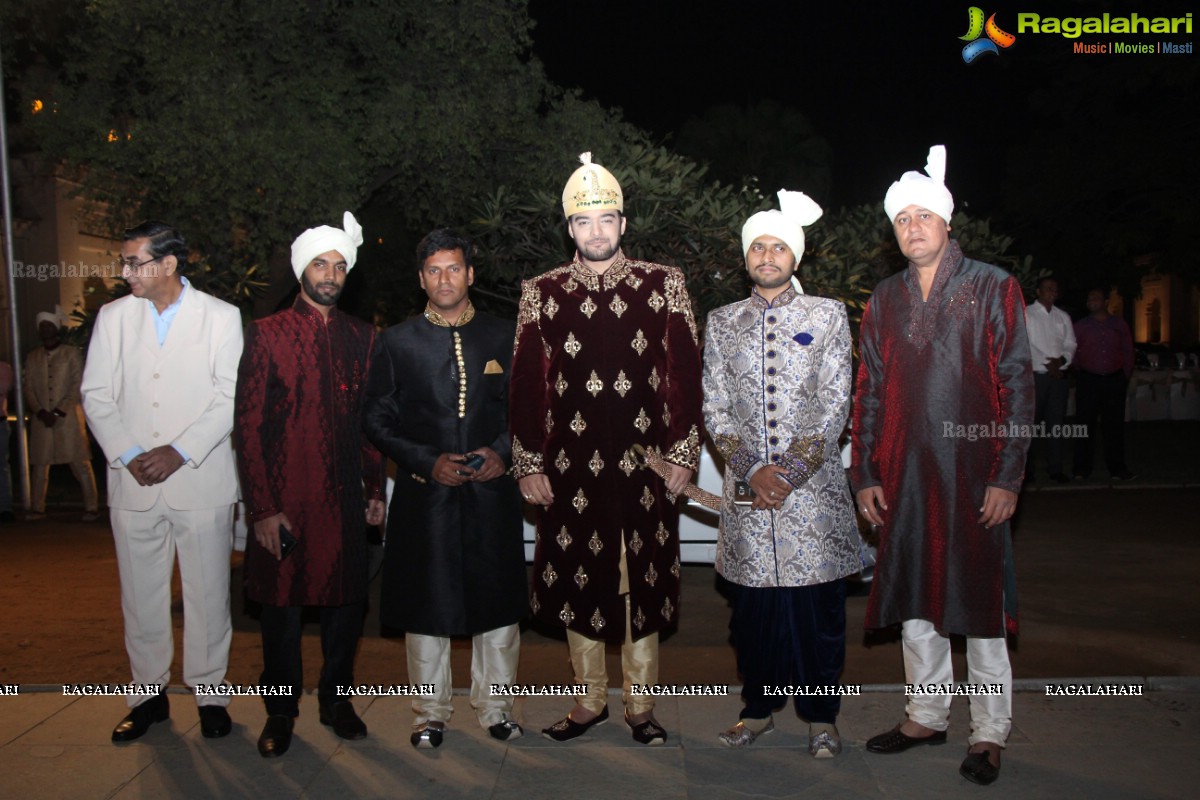 Grand Wedding Ceremony of Sahebzadi Feroze Jahan Begum-Syed Abbas Ali at Chowmahalla Palace, Hyderabad