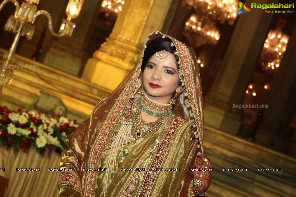 Grand Wedding Ceremony of Sahebzadi Feroze Jahan Begum-Syed Abbas Ali at Chowmahalla Palace, Hyderabad