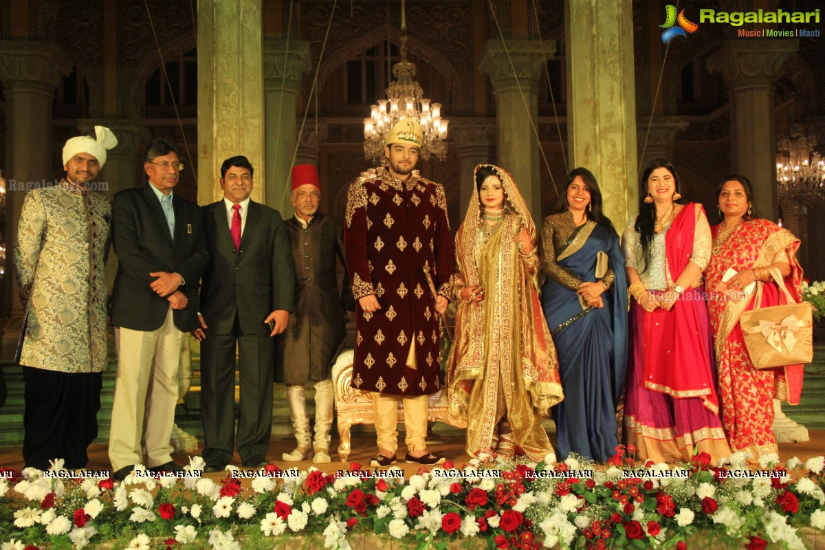 Grand Wedding Ceremony of Sahebzadi Feroze Jahan Begum-Syed Abbas Ali at Chowmahalla Palace, Hyderabad