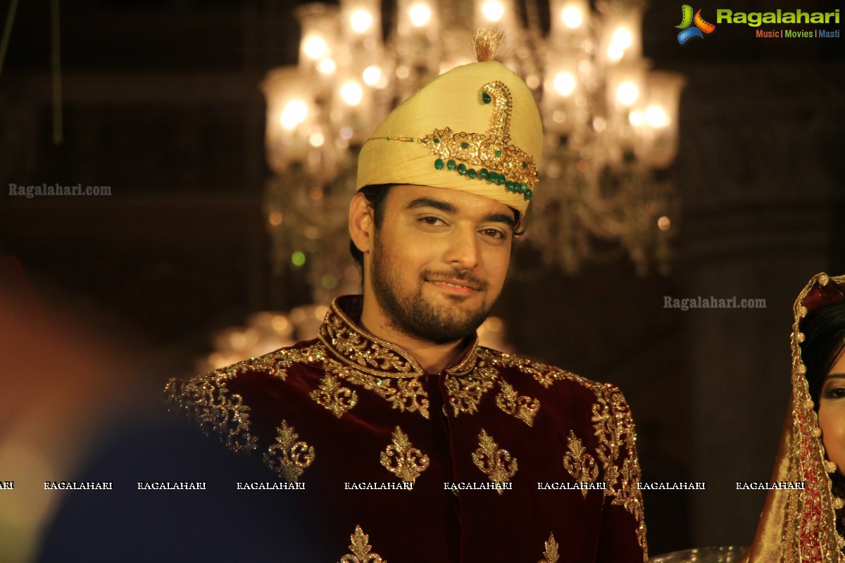 Grand Wedding Ceremony of Sahebzadi Feroze Jahan Begum-Syed Abbas Ali at Chowmahalla Palace, Hyderabad