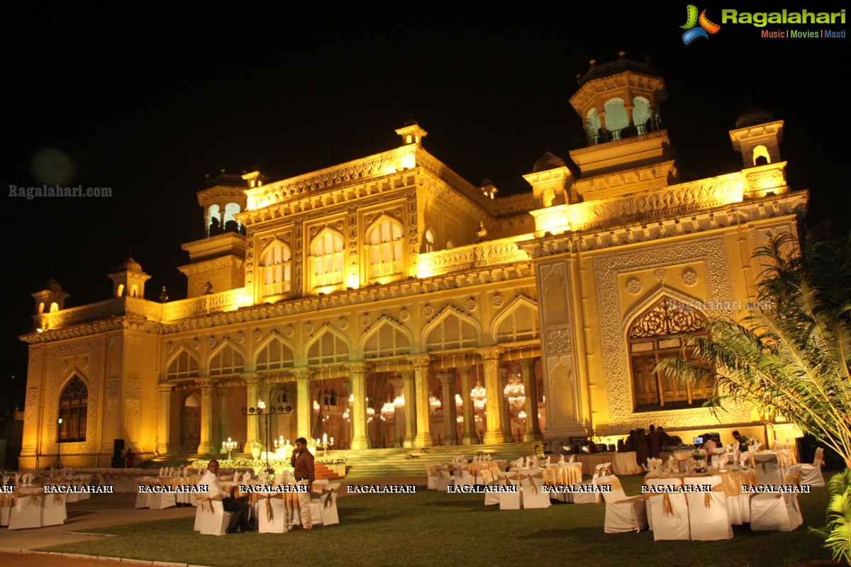 Grand Wedding Ceremony of Sahebzadi Feroze Jahan Begum-Syed Abbas Ali at Chowmahalla Palace, Hyderabad