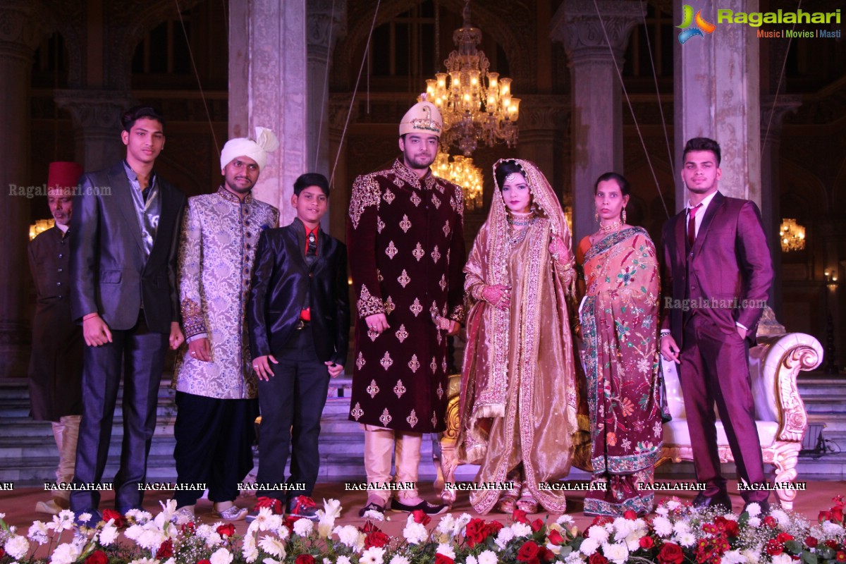 Grand Wedding Ceremony of Sahebzadi Feroze Jahan Begum-Syed Abbas Ali at Chowmahalla Palace, Hyderabad