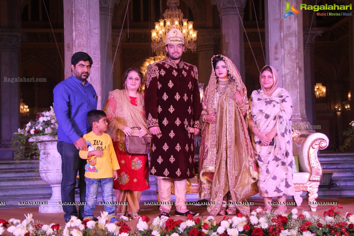 Grand Wedding Ceremony of Sahebzadi Feroze Jahan Begum-Syed Abbas Ali at Chowmahalla Palace, Hyderabad