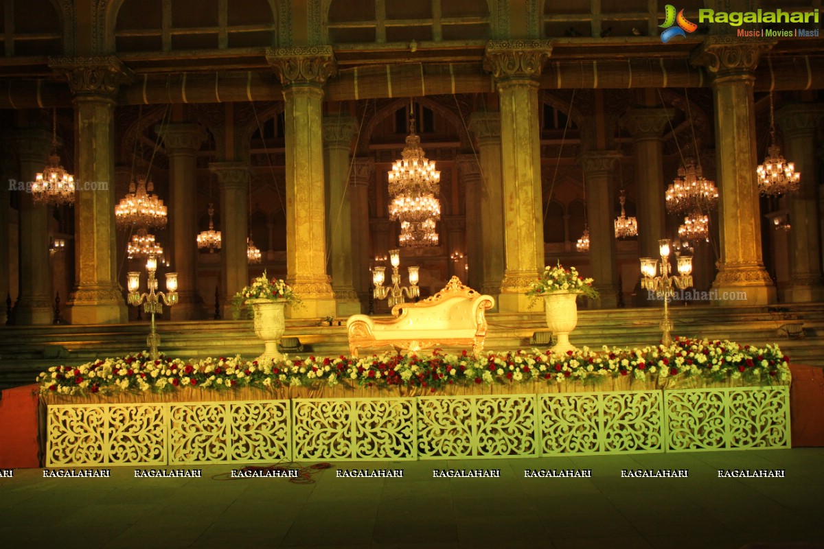 Grand Wedding Ceremony of Sahebzadi Feroze Jahan Begum-Syed Abbas Ali at Chowmahalla Palace, Hyderabad