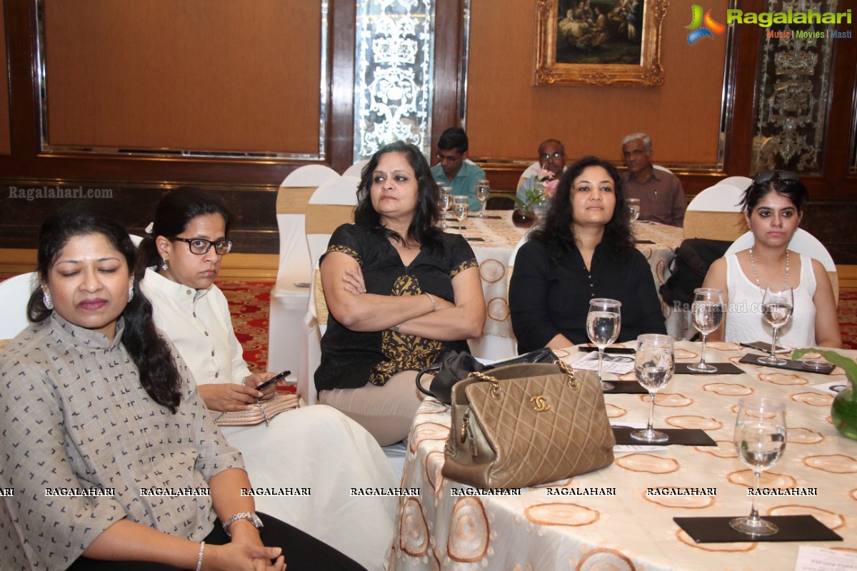 FICCI Ladies Organization's Interactive Session with Anuradha Koirala at Taj Krishna, Hyderabad