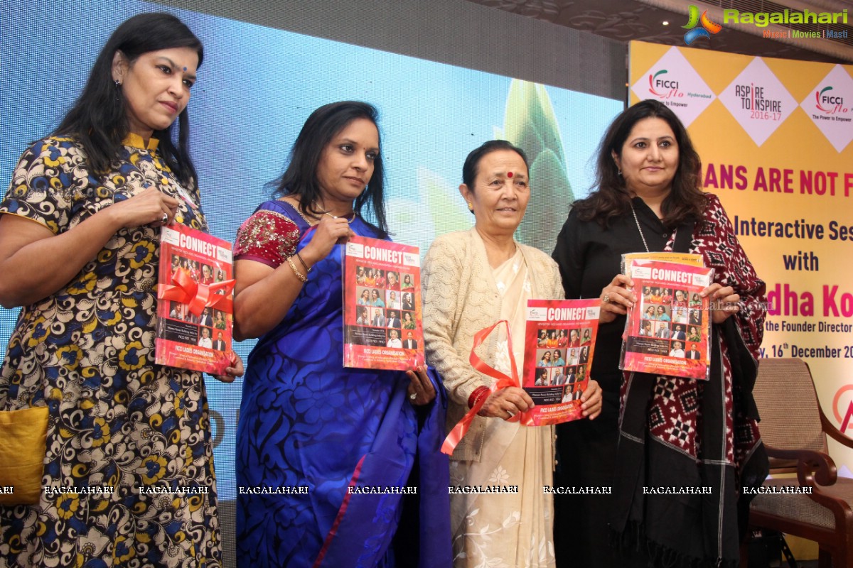 FICCI Ladies Organization's Interactive Session with Anuradha Koirala at Taj Krishna, Hyderabad