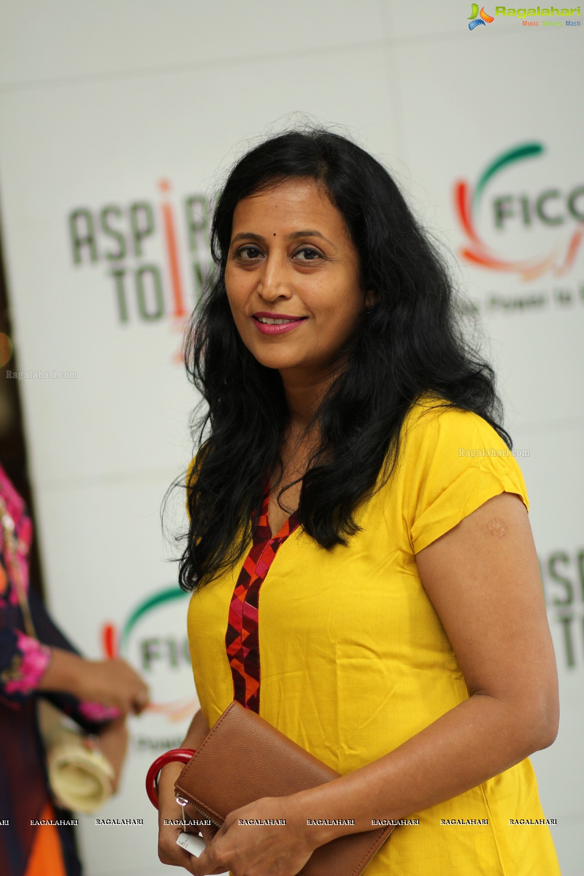 FICCI Ladies Organization's Interactive Session with Anuradha Koirala at Taj Krishna, Hyderabad