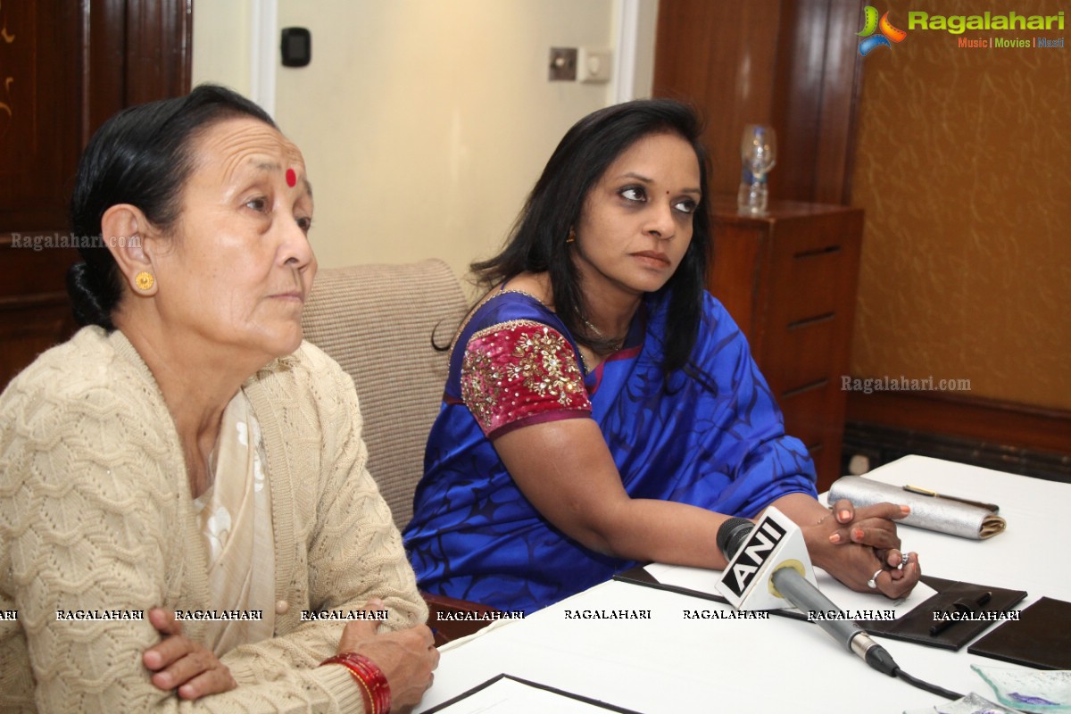 FICCI Ladies Organization's Interactive Session with Anuradha Koirala at Taj Krishna, Hyderabad