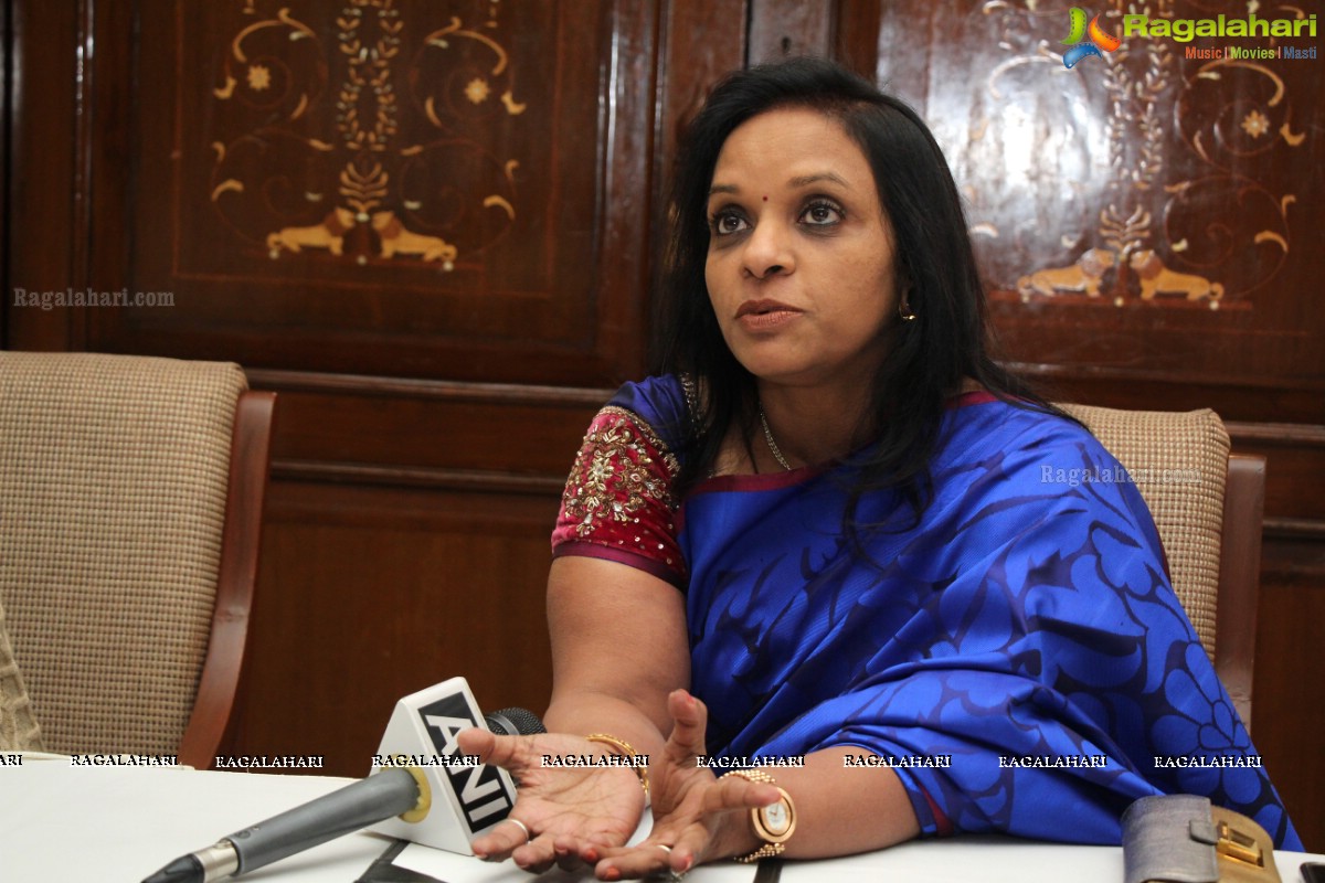 FICCI Ladies Organization's Interactive Session with Anuradha Koirala at Taj Krishna, Hyderabad