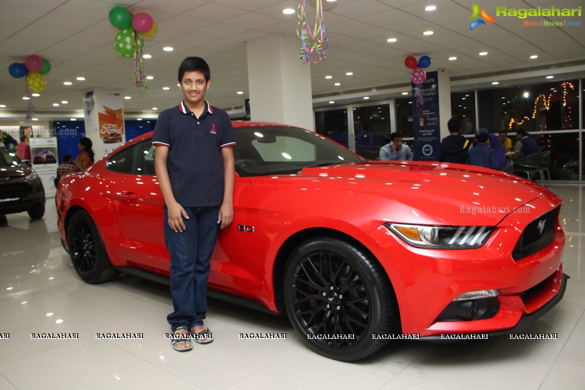 Ford Mustang Launch at Vibrant Ford, Somajiguda