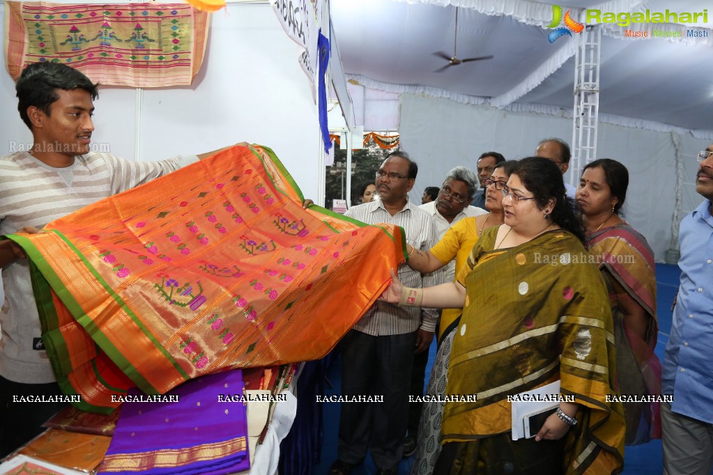 Gandhi Shilp Bazaar 2016 Launch at NTR Stadium, Hyderabad