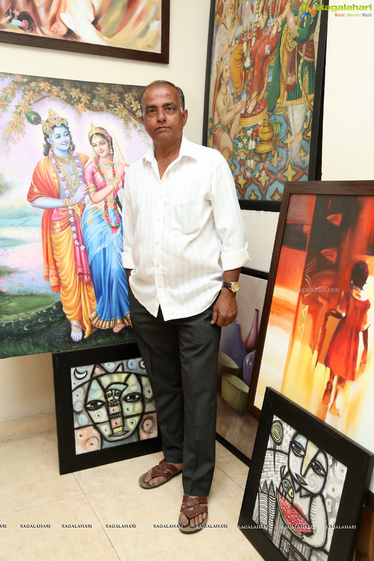 Grisaille Artshow by Hari, Venkat and Seshu at VSL Visual Art Gallery