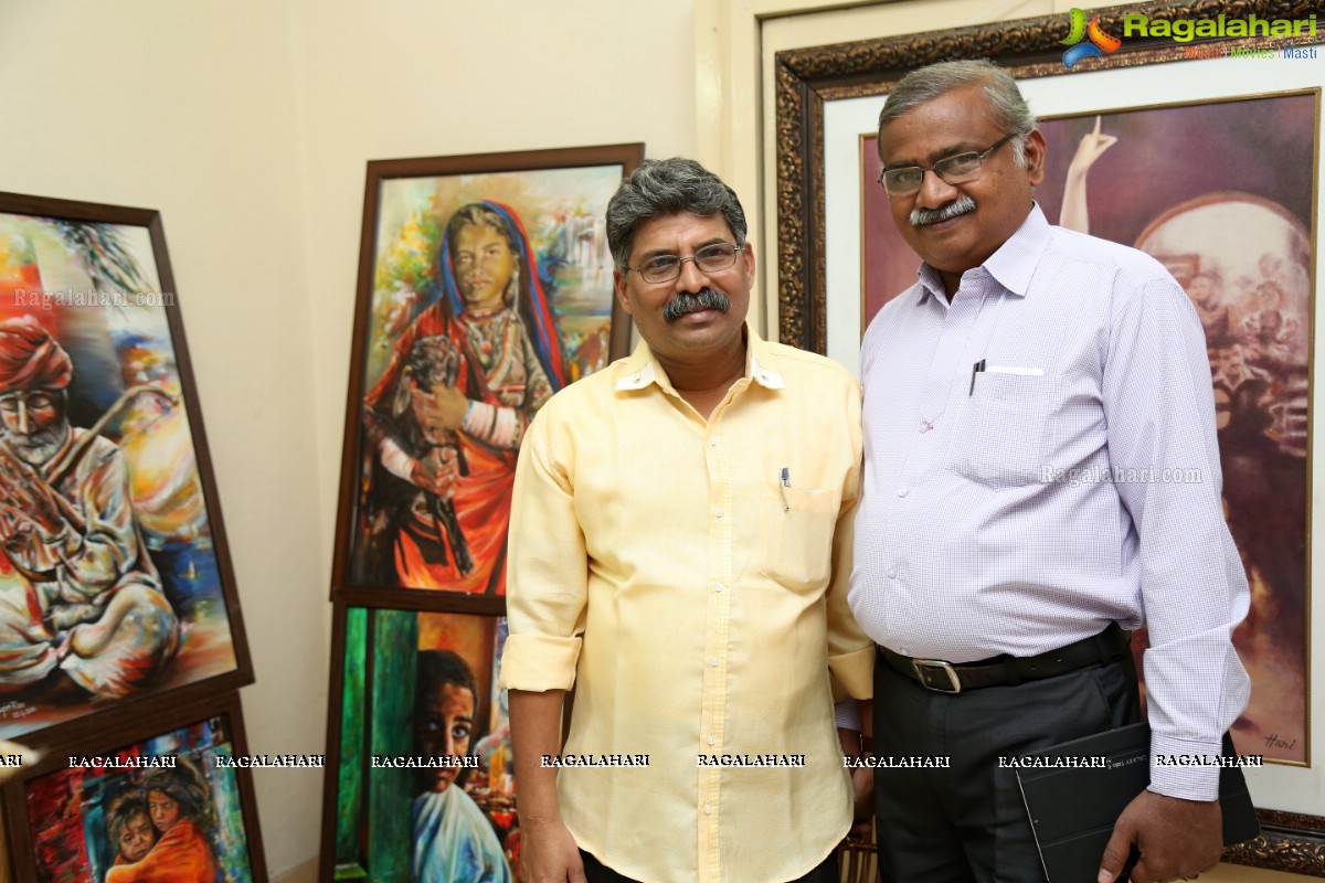 Grisaille Artshow by Hari, Venkat and Seshu at VSL Visual Art Gallery