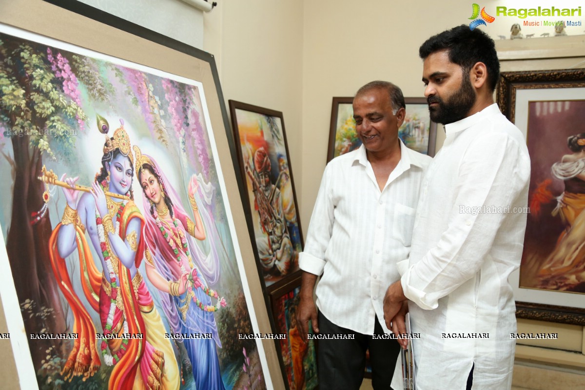 Grisaille Artshow by Hari, Venkat and Seshu at VSL Visual Art Gallery