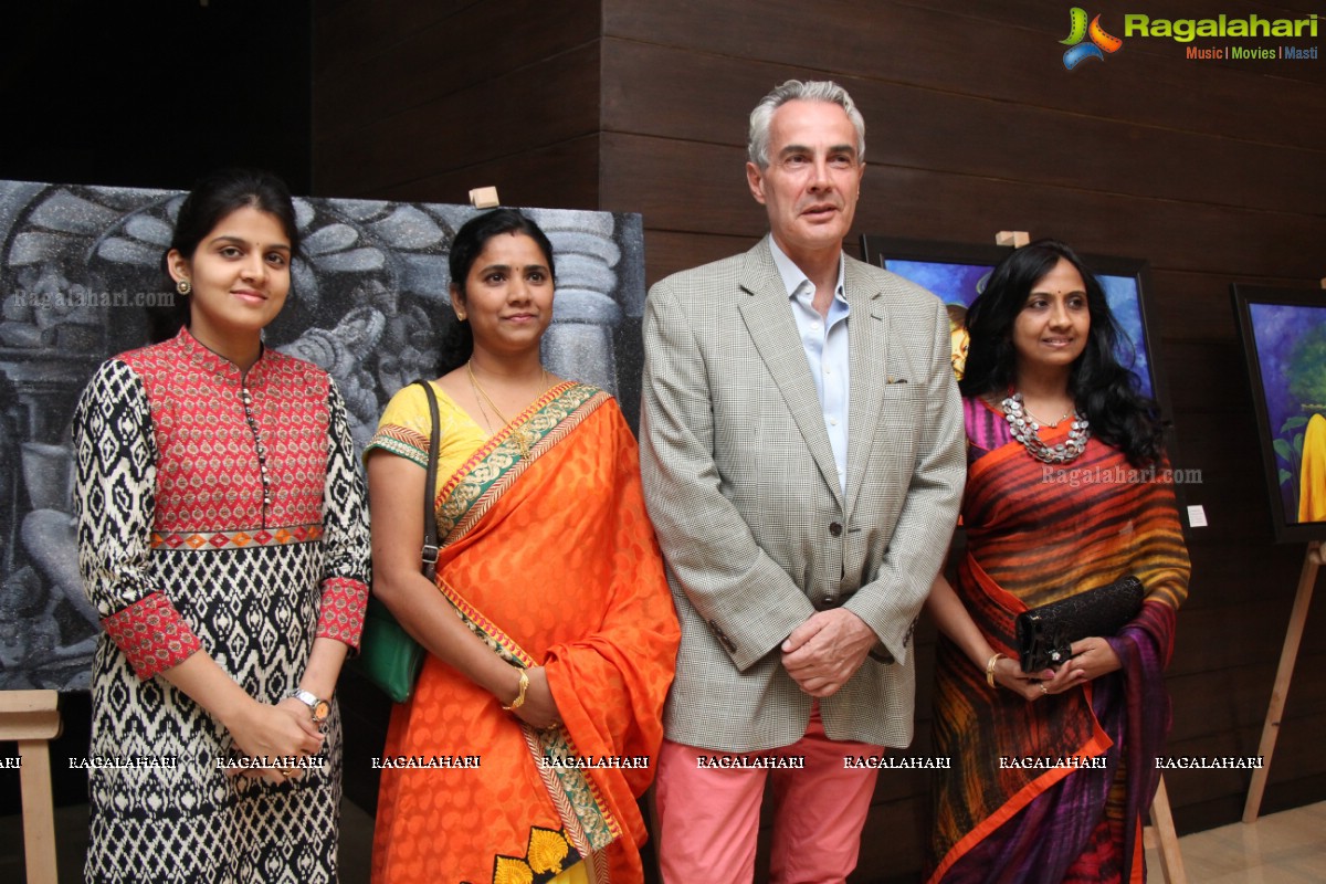 HeArt Expression Art Exhibition at The Westin Hyderabad Mindspace - Curated by Furhung Singh
