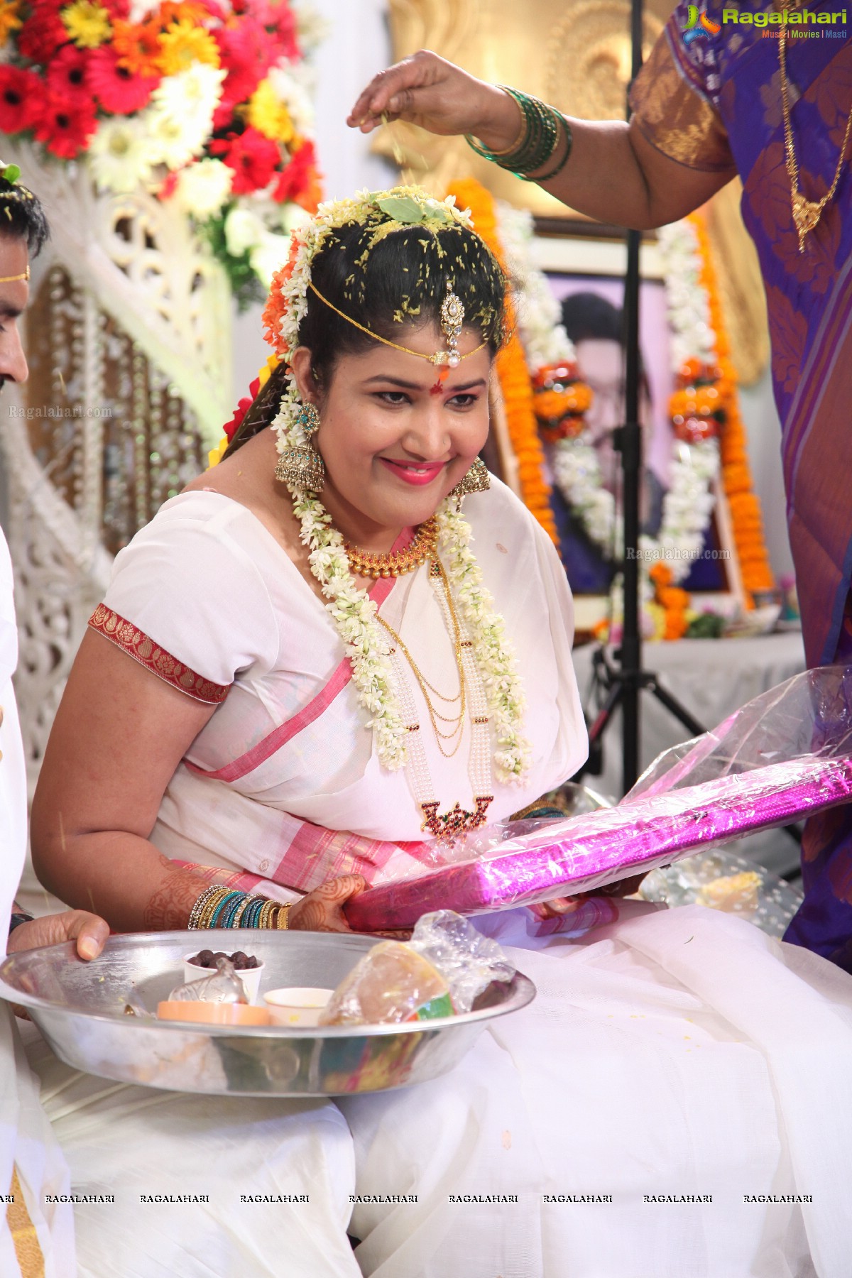 Heroine Soumya-Dinakar Wedding, Vizag