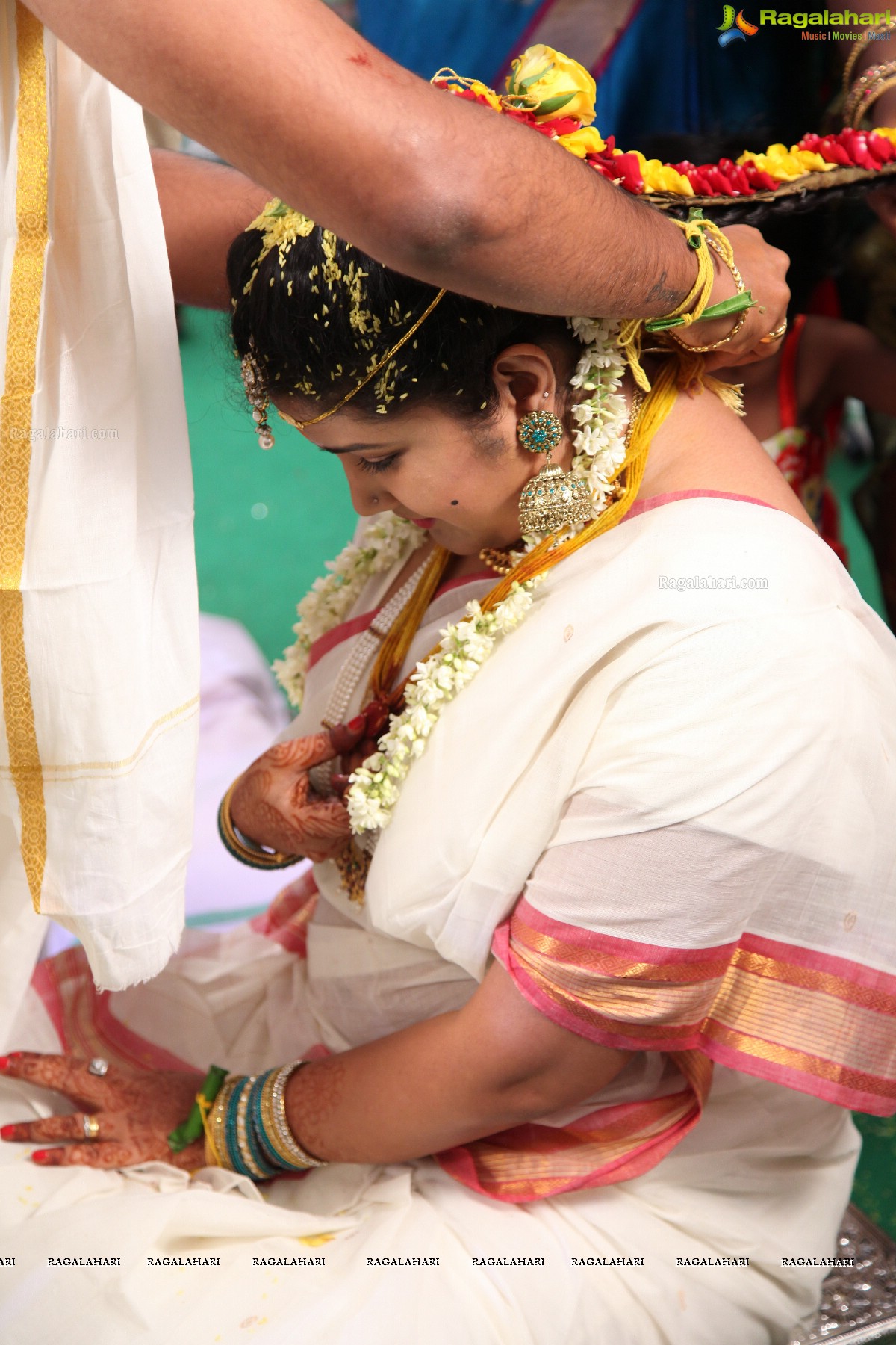 Heroine Soumya-Dinakar Wedding, Vizag