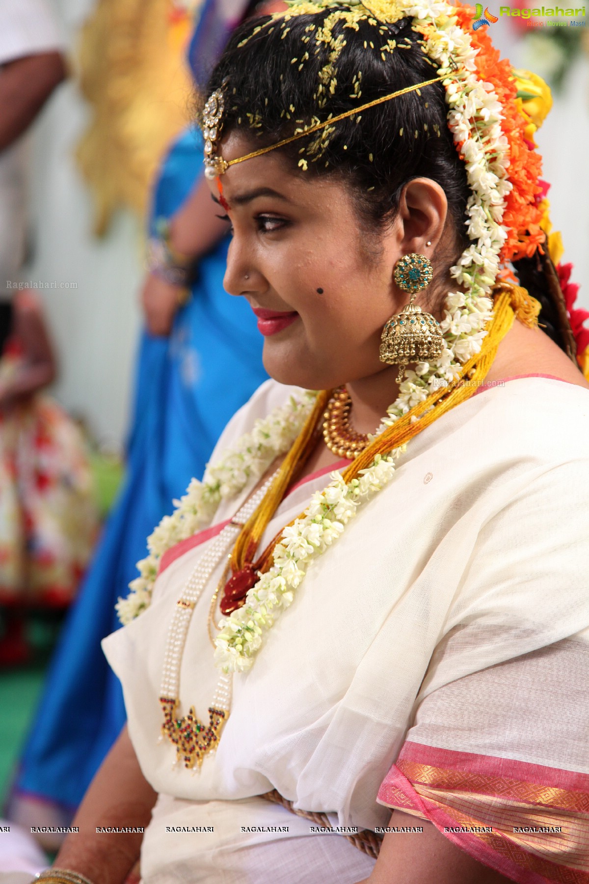 Heroine Soumya-Dinakar Wedding, Vizag