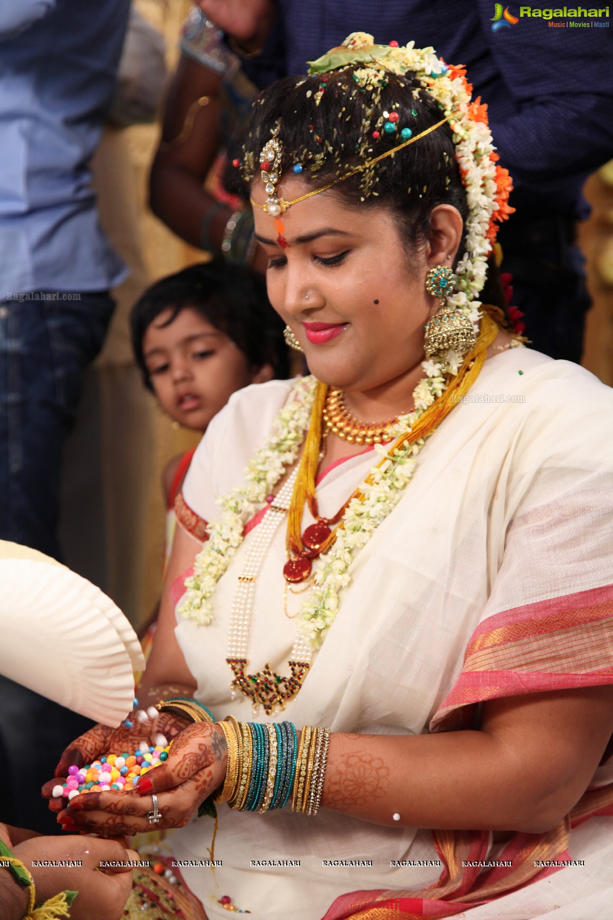 Heroine Soumya-Dinakar Wedding, Vizag