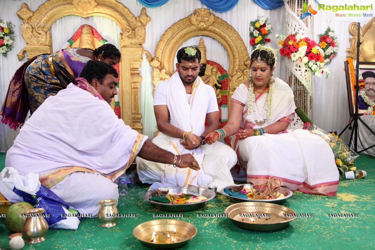 Heroine Soumya-Dinakar Wedding, Vizag