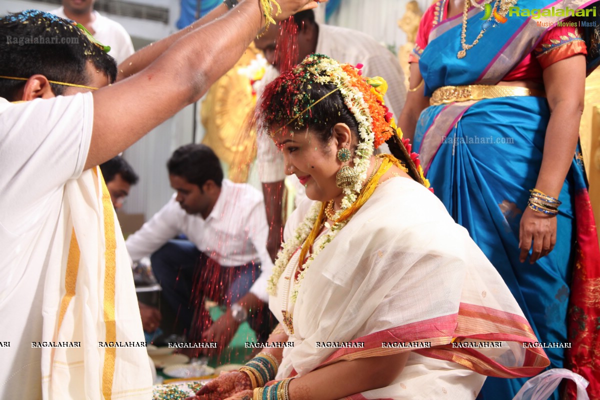 Heroine Soumya-Dinakar Wedding, Vizag