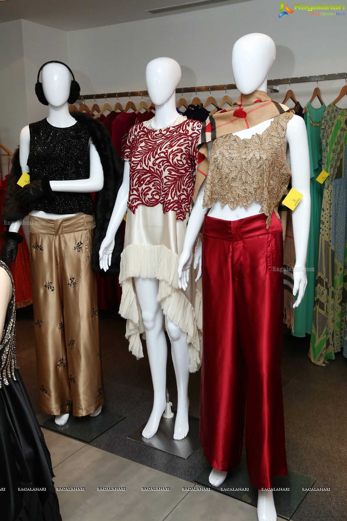 Launch of Holiday Couture Collection by Nidhi Ahuja of Pankaj-Nidhi Label at Anahita, Road No. 7, Banjara Hills, Hyderabad