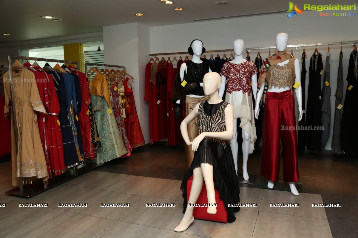 Launch of Holiday Couture Collection by Nidhi Ahuja of Pankaj-Nidhi Label at Anahita, Road No. 7, Banjara Hills, Hyderabad