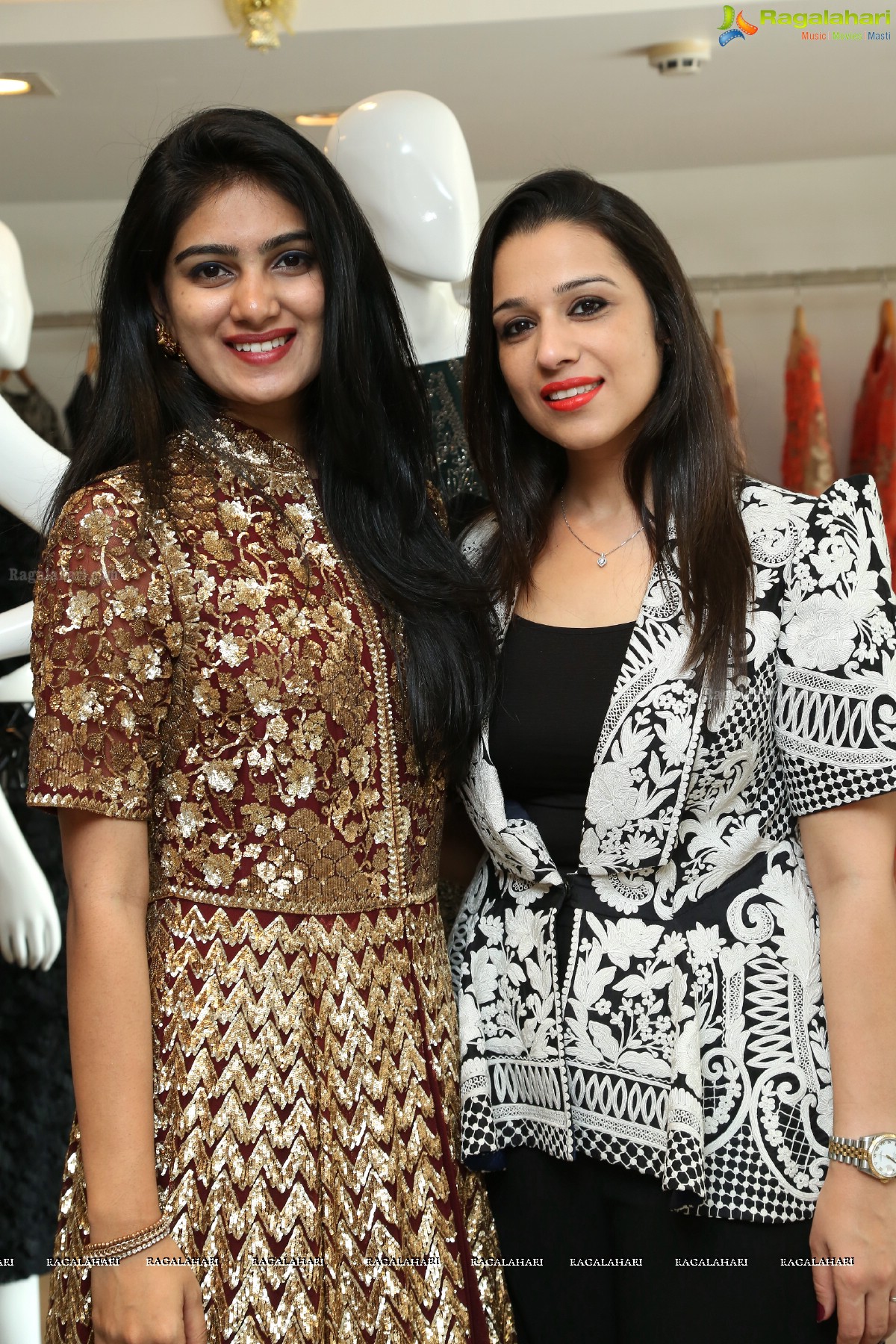 Launch of Holiday Couture Collection by Nidhi Ahuja of Pankaj-Nidhi Label at Anahita, Road No. 7, Banjara Hills, Hyderabad