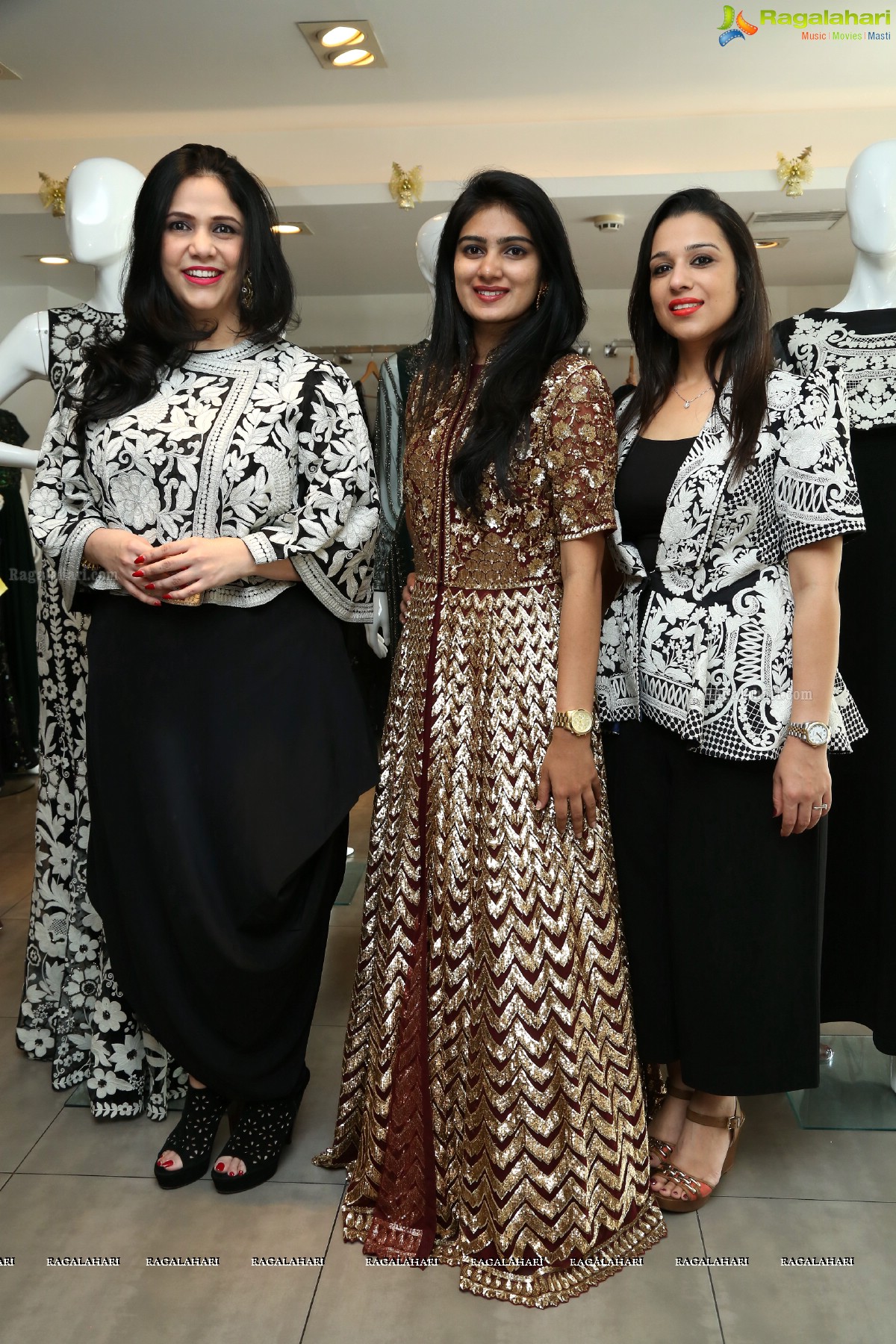 Launch of Holiday Couture Collection by Nidhi Ahuja of Pankaj-Nidhi Label at Anahita, Road No. 7, Banjara Hills, Hyderabad