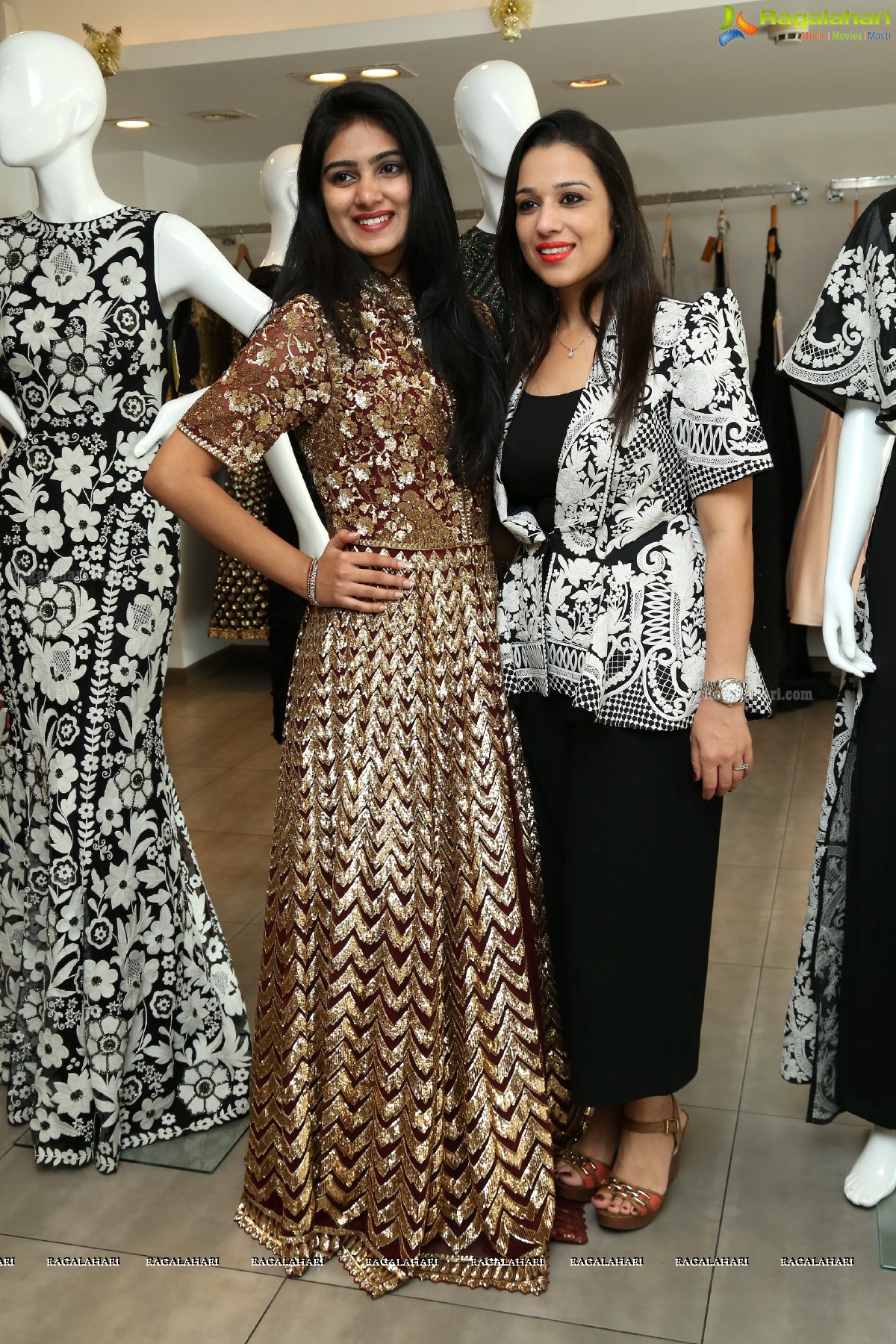 Launch of Holiday Couture Collection by Nidhi Ahuja of Pankaj-Nidhi Label at Anahita, Road No. 7, Banjara Hills, Hyderabad