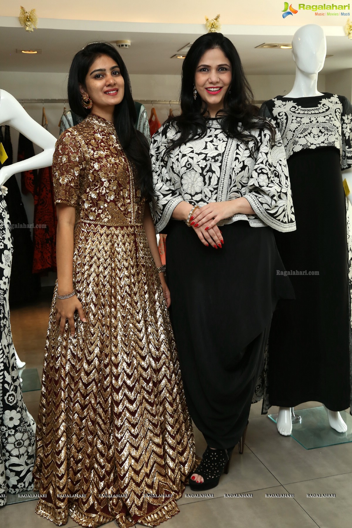 Launch of Holiday Couture Collection by Nidhi Ahuja of Pankaj-Nidhi Label at Anahita, Road No. 7, Banjara Hills, Hyderabad