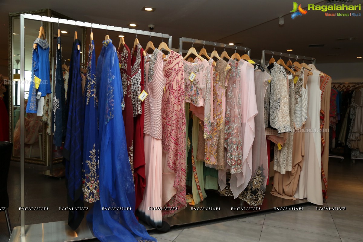 Launch of Holiday Couture Collection by Nidhi Ahuja of Pankaj-Nidhi Label at Anahita, Road No. 7, Banjara Hills, Hyderabad