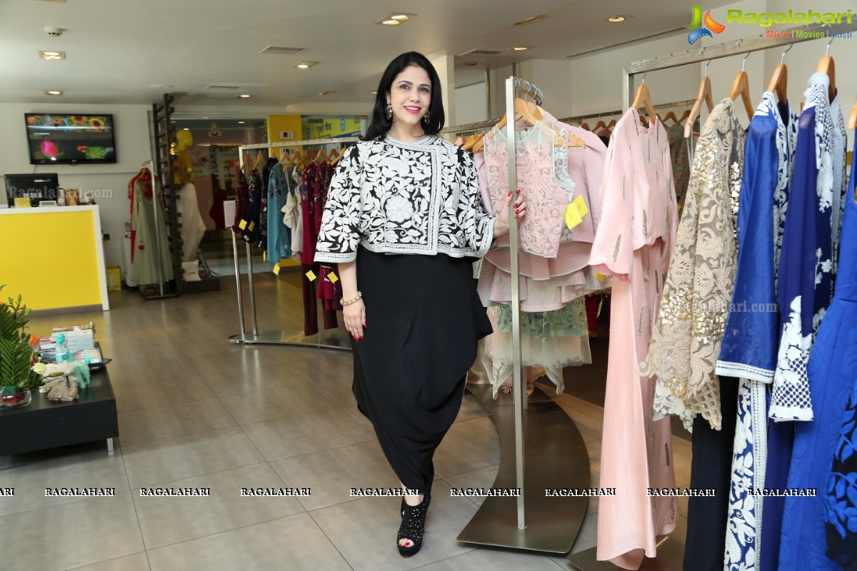 Launch of Holiday Couture Collection by Nidhi Ahuja of Pankaj-Nidhi Label at Anahita, Road No. 7, Banjara Hills, Hyderabad