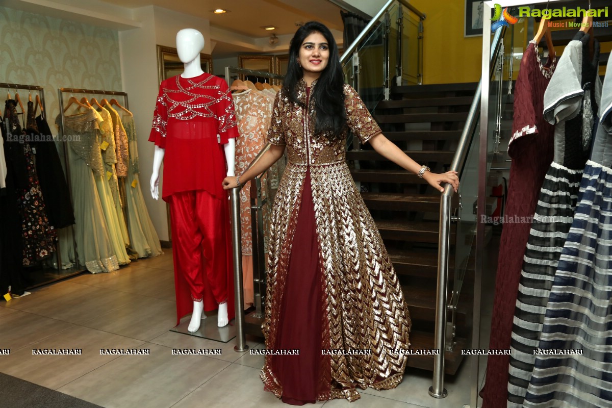 Launch of Holiday Couture Collection by Nidhi Ahuja of Pankaj-Nidhi Label at Anahita, Road No. 7, Banjara Hills, Hyderabad