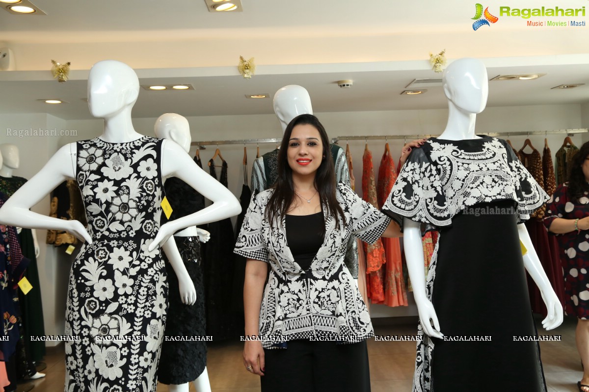 Launch of Holiday Couture Collection by Nidhi Ahuja of Pankaj-Nidhi Label at Anahita, Road No. 7, Banjara Hills, Hyderabad