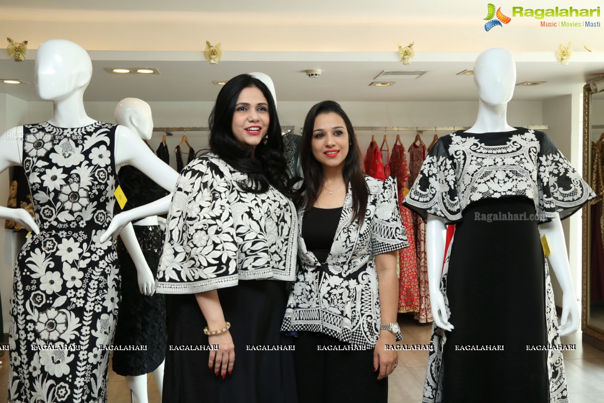 Launch of Holiday Couture Collection by Nidhi Ahuja of Pankaj-Nidhi Label at Anahita, Road No. 7, Banjara Hills, Hyderabad