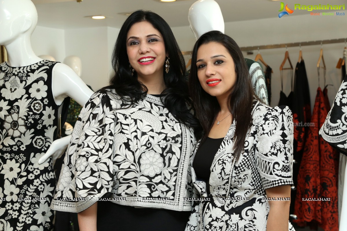 Launch of Holiday Couture Collection by Nidhi Ahuja of Pankaj-Nidhi Label at Anahita, Road No. 7, Banjara Hills, Hyderabad