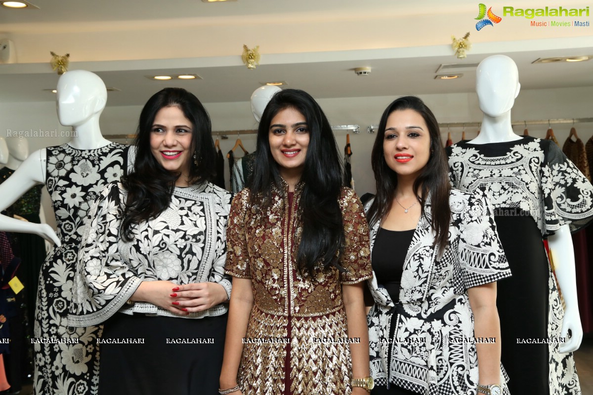 Launch of Holiday Couture Collection by Nidhi Ahuja of Pankaj-Nidhi Label at Anahita, Road No. 7, Banjara Hills, Hyderabad