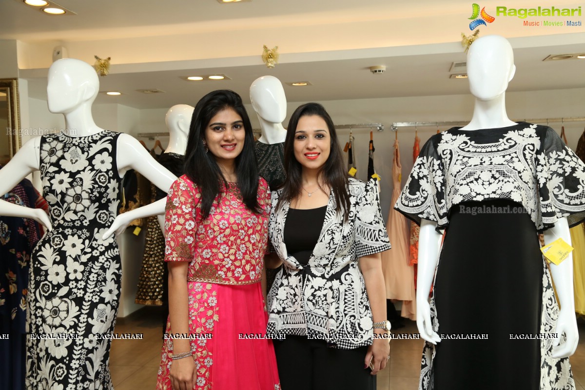 Launch of Holiday Couture Collection by Nidhi Ahuja of Pankaj-Nidhi Label at Anahita, Road No. 7, Banjara Hills, Hyderabad