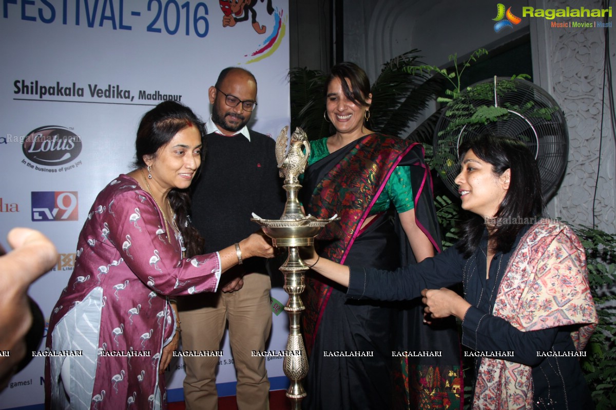Hyderabad Children's Theatre Festival 2016 Inauguration Ceremony at Taj Deccan, Hyderabad